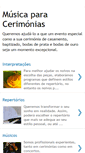 Mobile Screenshot of musicaparacerimonias-musicasamentos.blogspot.com