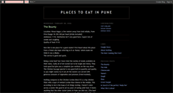 Desktop Screenshot of eatinginpune.blogspot.com