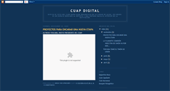 Desktop Screenshot of cuapdigital.blogspot.com