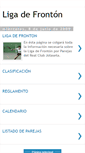 Mobile Screenshot of laligadefronton.blogspot.com