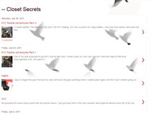 Tablet Screenshot of closetsecrets.blogspot.com