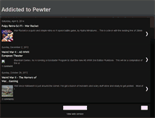 Tablet Screenshot of addictedtopewter.blogspot.com