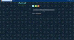 Desktop Screenshot of mfaridwajdi.blogspot.com