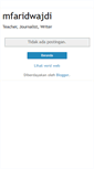 Mobile Screenshot of mfaridwajdi.blogspot.com