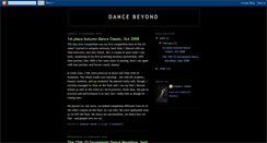 Desktop Screenshot of dancebeyond.blogspot.com