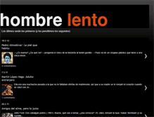Tablet Screenshot of hombrelento.blogspot.com