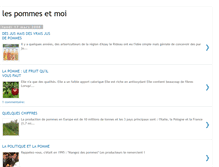 Tablet Screenshot of lespommesetmoi.blogspot.com