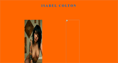 Desktop Screenshot of isabelcolton.blogspot.com