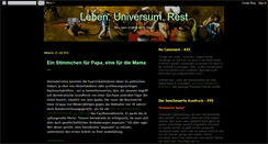 Desktop Screenshot of lebenuniversumrest.blogspot.com