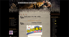 Desktop Screenshot of emisoras-online.blogspot.com