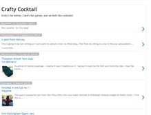 Tablet Screenshot of craftycocktail.blogspot.com