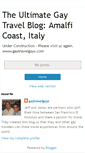 Mobile Screenshot of amalficoastgaytravelguys.blogspot.com