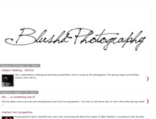 Tablet Screenshot of blushdphotography.blogspot.com