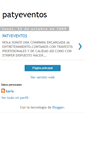 Mobile Screenshot of patyeventos.blogspot.com