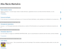 Tablet Screenshot of missrocio-montalvo.blogspot.com