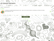 Tablet Screenshot of descubre-elcuerpohumano.blogspot.com