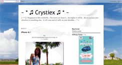 Desktop Screenshot of crystiex-lulux.blogspot.com