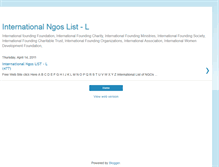 Tablet Screenshot of internationalngos-l.blogspot.com