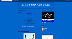 Desktop Screenshot of bikestopproteam.blogspot.com