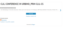 Tablet Screenshot of clilconferenceurbino.blogspot.com