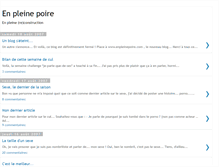 Tablet Screenshot of enpleinepoire.blogspot.com