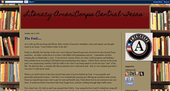 Desktop Screenshot of literacyamericorpscentraltexas.blogspot.com