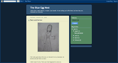 Desktop Screenshot of blueeggnest.blogspot.com