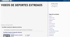 Desktop Screenshot of deportes-extremos-videos.blogspot.com