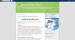 Desktop Screenshot of educationalbookreviews.blogspot.com