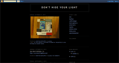 Desktop Screenshot of donthideyrlight.blogspot.com