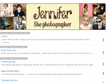 Tablet Screenshot of jenniferthephotographer.blogspot.com
