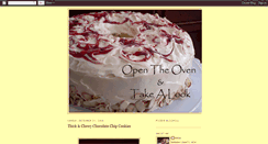 Desktop Screenshot of opentheoven.blogspot.com
