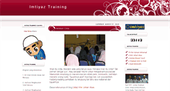 Desktop Screenshot of imtiyaztraining.blogspot.com