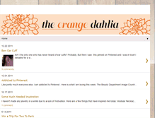 Tablet Screenshot of orangedahlias.blogspot.com