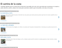 Tablet Screenshot of elcaminodelacosta.blogspot.com