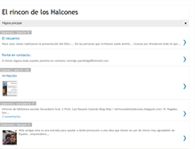 Tablet Screenshot of elrincondeloshalcones.blogspot.com