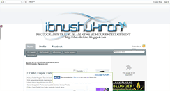 Desktop Screenshot of ibnushukran.blogspot.com