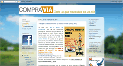 Desktop Screenshot of compravia.blogspot.com