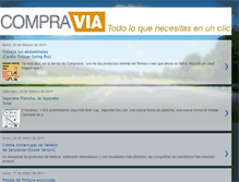 Tablet Screenshot of compravia.blogspot.com