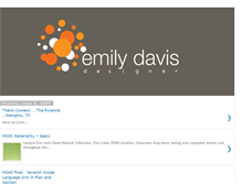 Tablet Screenshot of emilydavisdesign.blogspot.com
