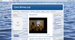 Desktop Screenshot of corodivinaluz.blogspot.com