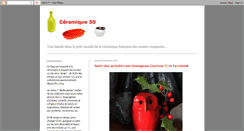 Desktop Screenshot of ceramique50.blogspot.com