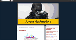 Desktop Screenshot of jovensdamadora.blogspot.com