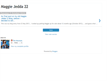 Tablet Screenshot of maggiejedda22.blogspot.com
