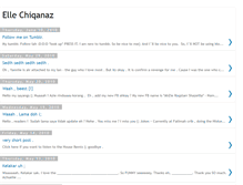 Tablet Screenshot of ellechiqanaz.blogspot.com