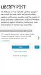 Mobile Screenshot of libertyheaven.blogspot.com