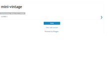 Tablet Screenshot of mini-vintage.blogspot.com