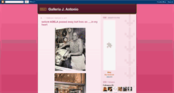 Desktop Screenshot of galleriajantonio.blogspot.com