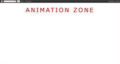 Desktop Screenshot of animationzones.blogspot.com