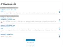 Tablet Screenshot of animationzones.blogspot.com